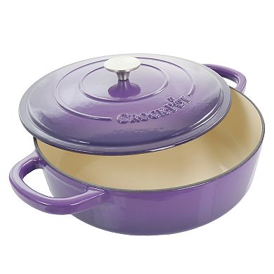 5 Quart Round Braiser Pan with Self Basting Lid