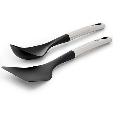 Rametto 5 Piece Belly Shaped Stainless Steel Cookware Set in Silver