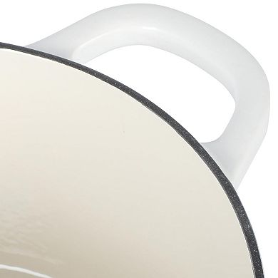 5 Quart Round Enameled Cast Iron Dutch Oven