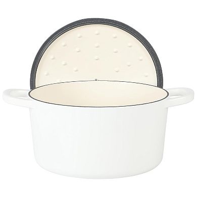 5 Quart Round Enameled Cast Iron Dutch Oven