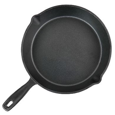Castaway 3 Piece Cast Iron Pre-Seasoned Frying Pans