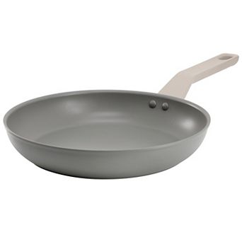 Ambrose 10 Inch Nonstick Aluminum Frying Pan in Matte Grey