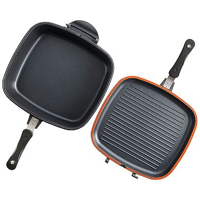 5 Piece Nonstick Multi Function Cookware Set in Black