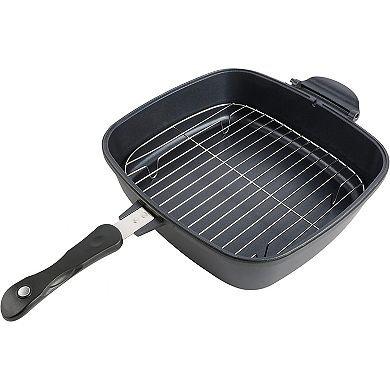 5 Piece Nonstick Multi Function Cookware Set in Black