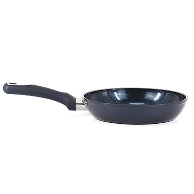 Hawke 9.5 Inch Ceramic Nonstick Aluminum Frying Pan in Dark Blue