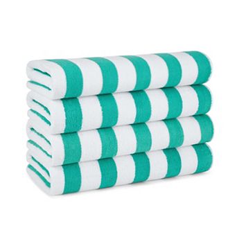 Arkwright CaliCabana Beach Towels (4 Pack), 30x60, Ring Spun Cotton