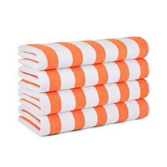 Arkwright CaliCabana Beach Towels (4 Pack), 30x60, Ring Spun Cotton