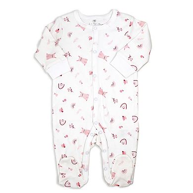 Baby Girls Pink Bunny 8 Piece Layette Gift Set