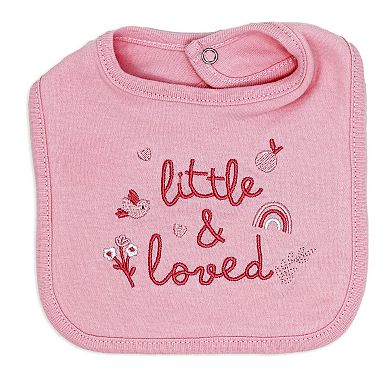 Baby Girls Pink Bunny 8 Piece Layette Gift Set