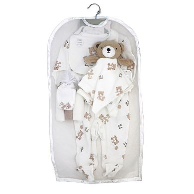 Baby Boys and Baby Girls Neutral 8 Piece Layette Gift Set