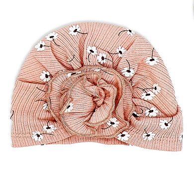 Baby Girls Take Me Home 3 Piece Layette Set, Muted Pink Floral