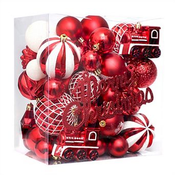65 pc Christmas Ornaments Set