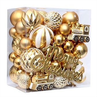 65 pc Christmas Ornaments Set