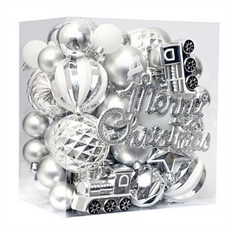 70 pc Christmas Ornaments Set