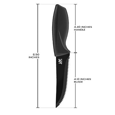 Lux Decor Collection 8 Piece Steak Knives Stainless Steel Kitchen Knife Set