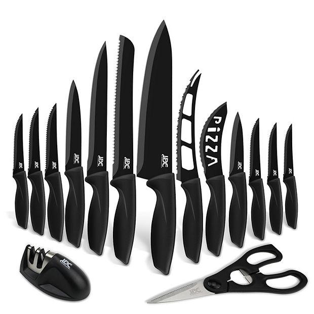 Lux Decor Collection Stainless Steel Kitchen Knife Set - 7 Piece