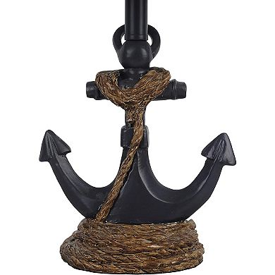 Decor Therapy Round One Door and Drawer Side Table