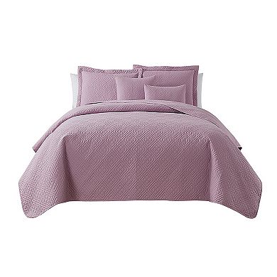Clara Clark Diamond Weave Quilts Set