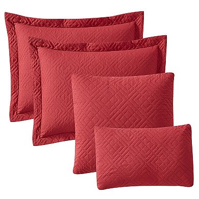 Clara Clark Diamond Weave Quilts Set