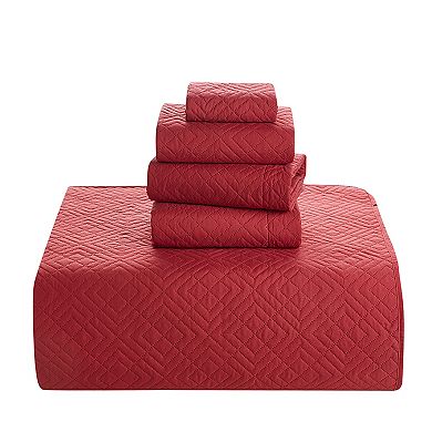 Clara Clark Diamond Weave Quilts Set