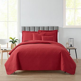 Clara Clark Diamond Weave Quilts Set