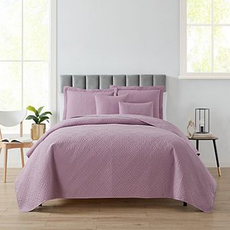 Clara Clark Diamond Weave Quilts Set