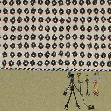 Shopaholic Window Treatment Banded Valance 3" Rod Pocket 50" x 16" sage