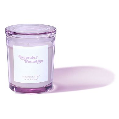 Levitate Candles Floral Fiesta Collection - Lavender Paradise 10 Oz Signature Glass Scented Candle