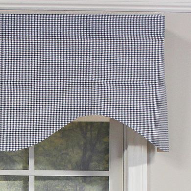 Cross Roads Cornice 100% Cotton with Fully Lined 3" Rod Pocket Valnance for Windows