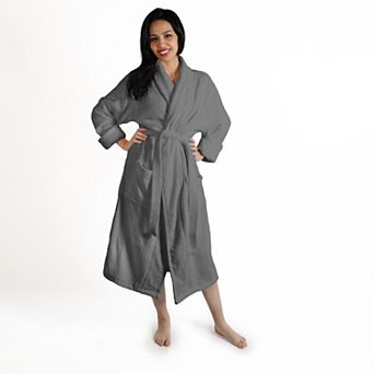 Superior Turkish Cotton Terry Ultra-Plush Absorbent Long Adult Bathrobe