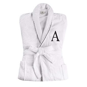 Superior Cotton Adult Embroidered Monogrammed Fluffy Bathrobe
