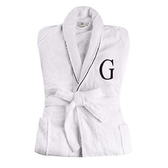 Superior Cotton Adult Embroidered Monogrammed Fluffy Bathrobe