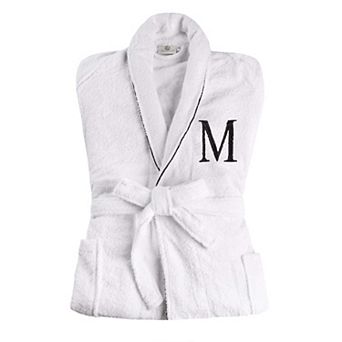Superior Cotton Adult Embroidered Monogrammed Fluffy Bathrobe