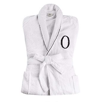 Superior Cotton Adult Embroidered Monogrammed Fluffy Bathrobe