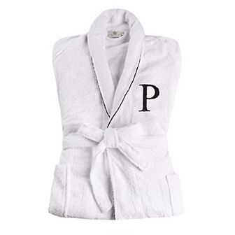 Superior Cotton Adult Embroidered Monogrammed Fluffy Bathrobe