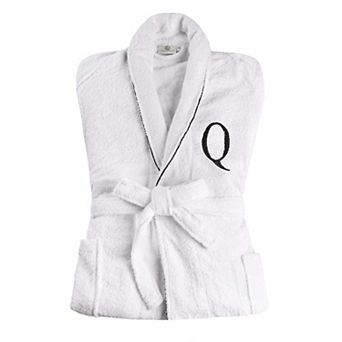 Superior Cotton Adult Embroidered Monogrammed Fluffy Bathrobe