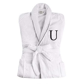 Superior Cotton Adult Embroidered Monogrammed Fluffy Bathrobe