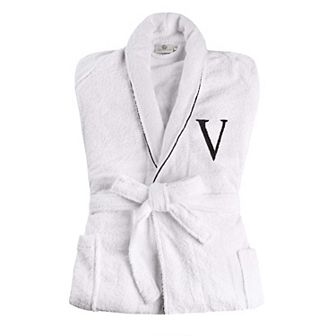 Superior Cotton Adult Embroidered Monogrammed Fluffy Bathrobe