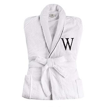 Superior Cotton Adult Embroidered Monogrammed Fluffy Bathrobe