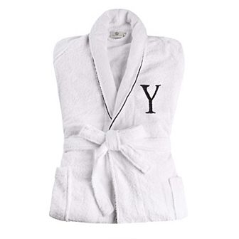 Superior Cotton Adult Embroidered Monogrammed Fluffy Bathrobe