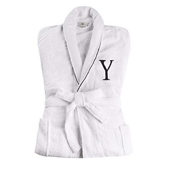 Superior Cotton Adult Embroidered Monogrammed Fluffy Bathrobe
