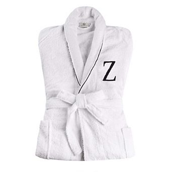 Superior Cotton Adult Embroidered Monogrammed Fluffy Bathrobe