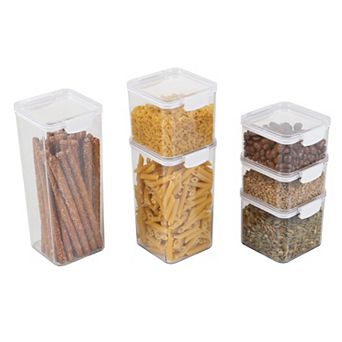 Home Complete 6 pc Food Storage Container Set