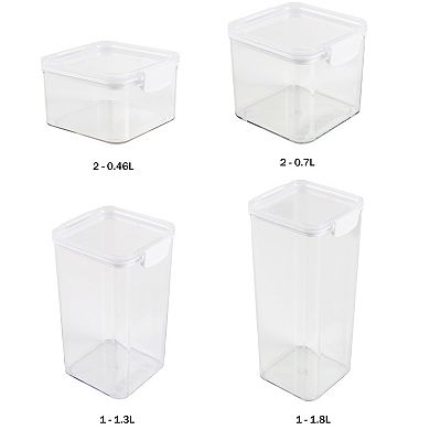 Home Complete 6-pc. Food Storage Container Set