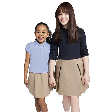 Girls 4-18 IZOD Button Skort