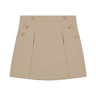 Girls 4-18 IZOD Button Skort