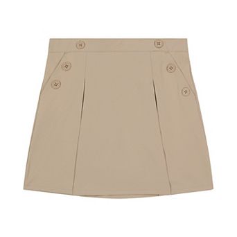 Girls 4-18 IZOD Button Skort
