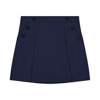 Girls 4-18 IZOD Button Skort