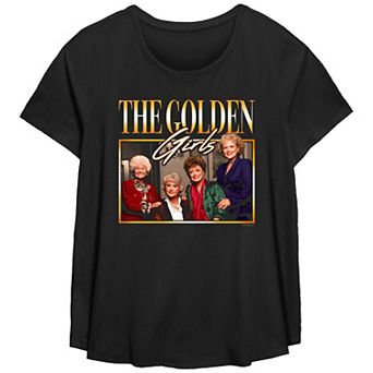Plus Size The Golden Girls Classic Portrait Flowy Graphic Tee