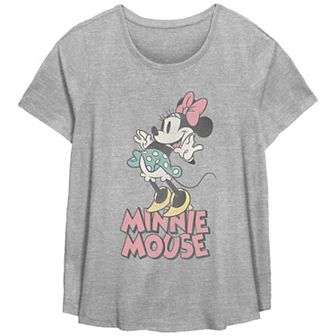 Disney's Minnie Mouse Classic Pose Plus Size Flowy Graphic Tee